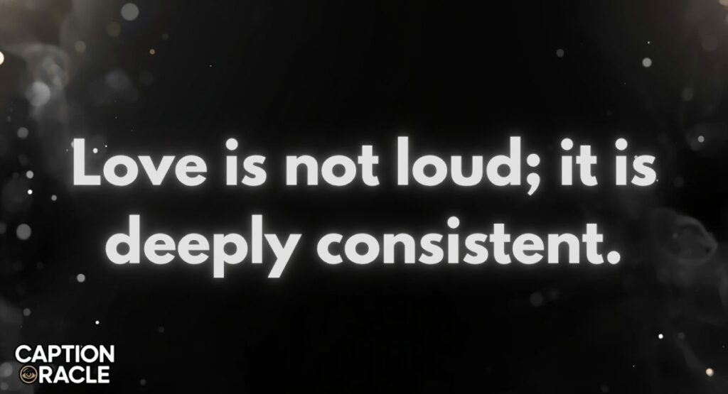 Deep English Love Captions