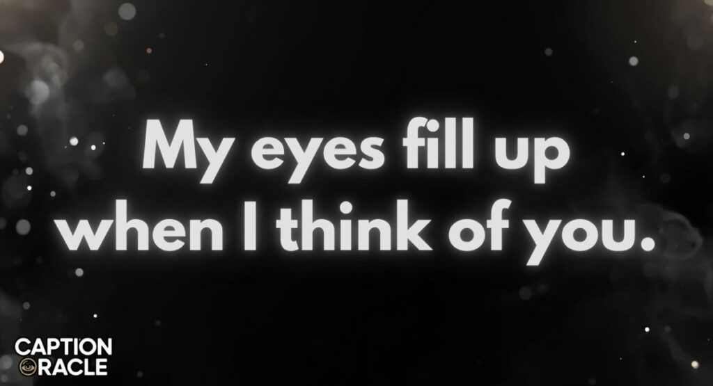 Emotional English Love Captions