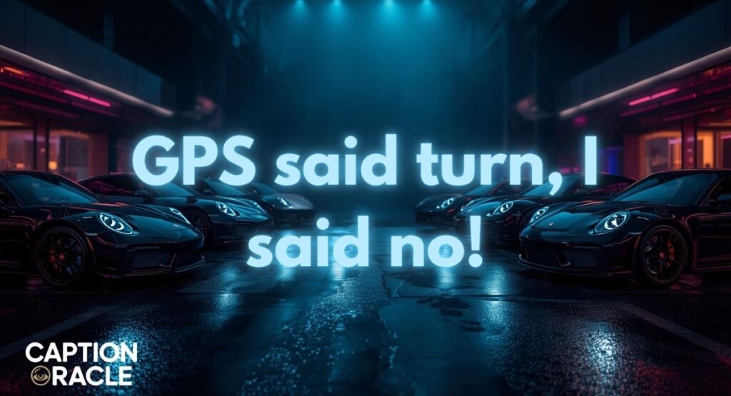 Funny Car Captions for Instagram