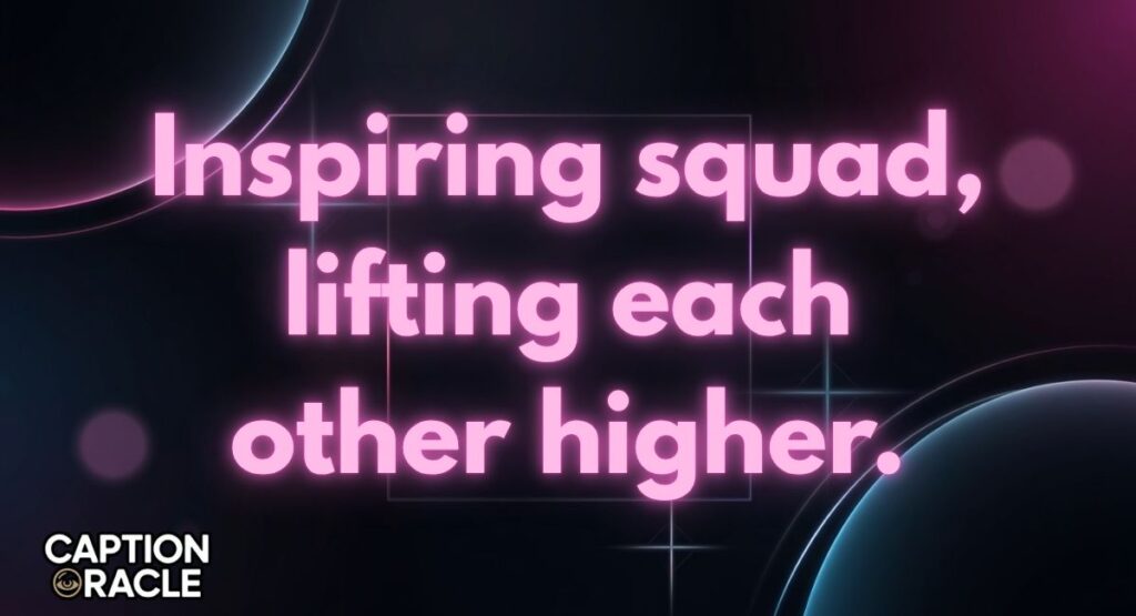 Inspirational Trio Captions for Instagram