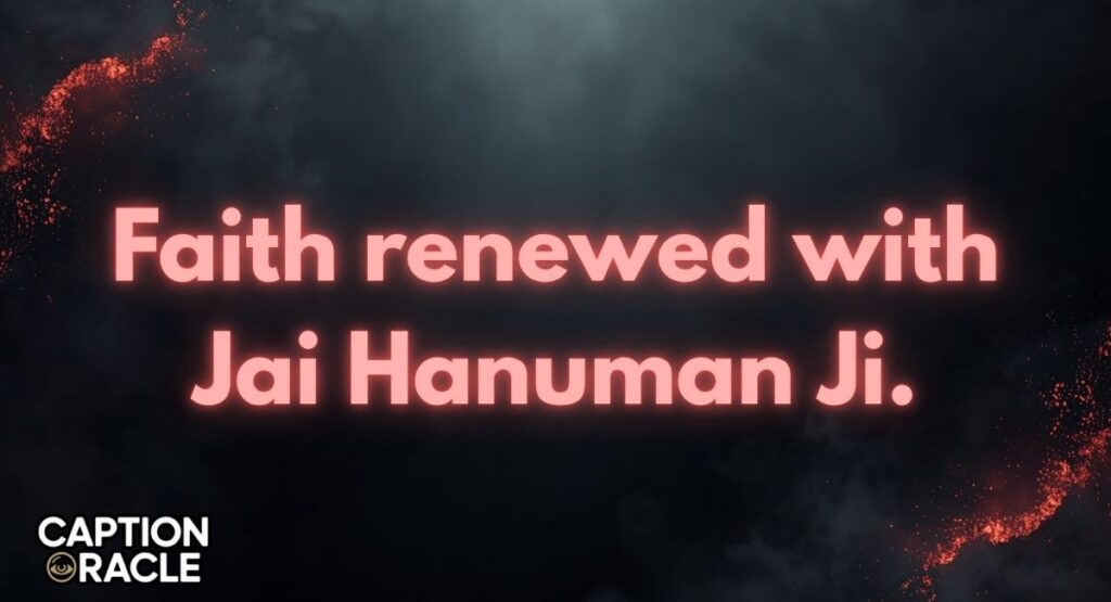Jai Hanuman Ji Captions