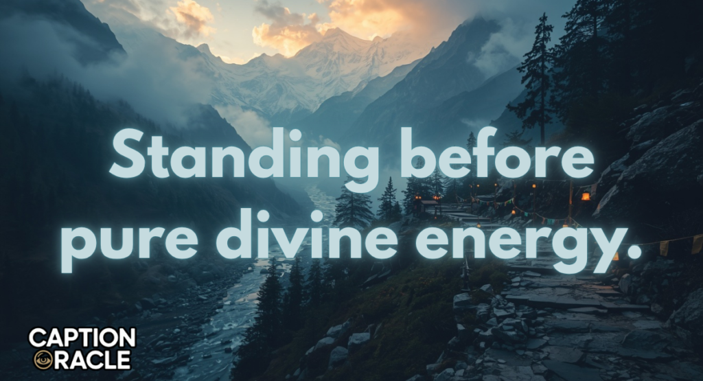Kedarnath Captions for Devotional Posts
