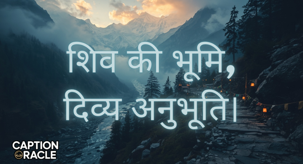 Kedarnath Captions in Hindi