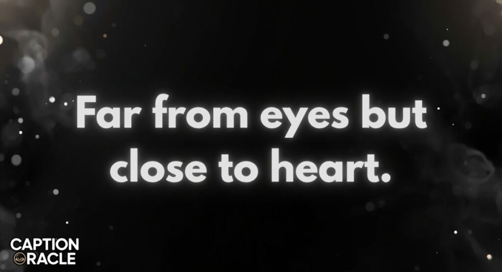 Long Distance English Love Captions