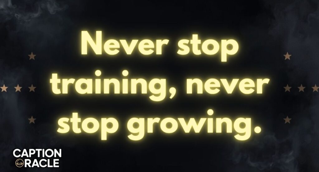 Motivational NCC Captions for Instagram