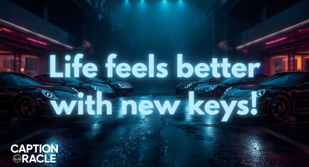New Car Captions