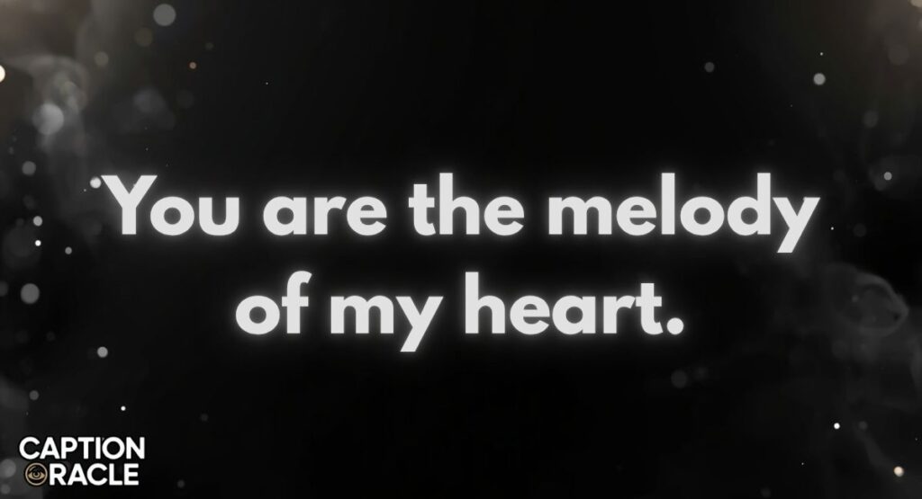 Romantic English Love Captions