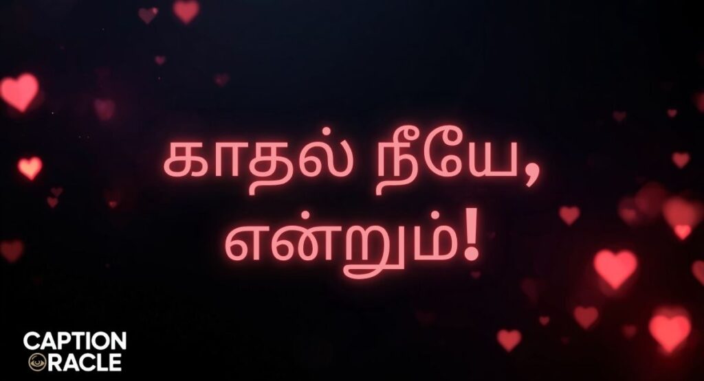 Short Love Quotes in Tamil