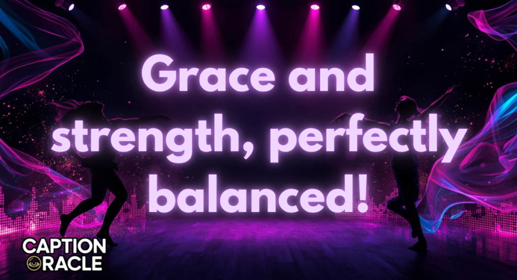 Ballet Dance Captions