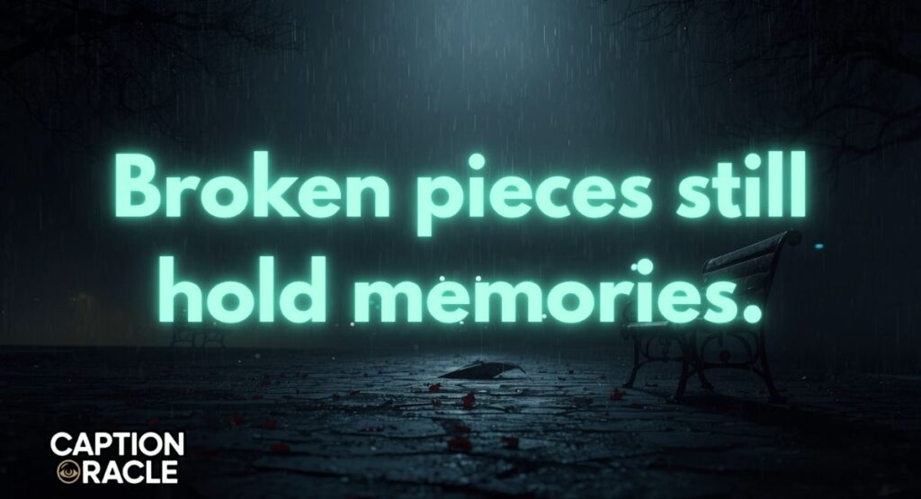 Broken Heart Sad Caption