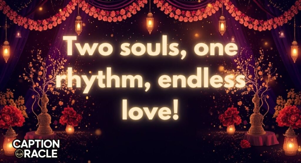 Couple Sangeet Captions