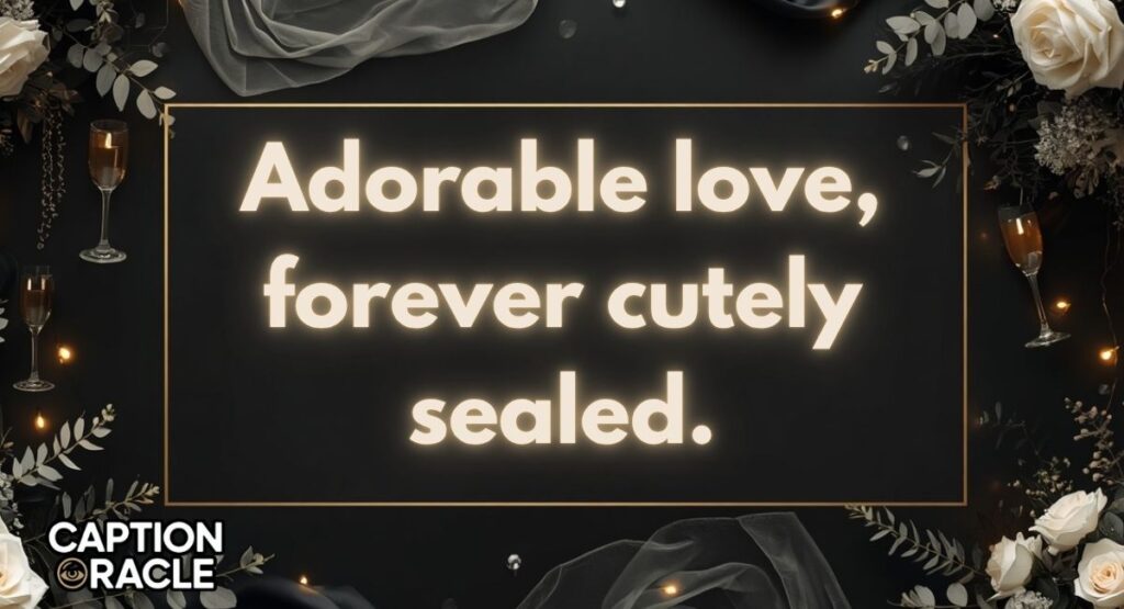 Cute Wedding Captions for Instagram
