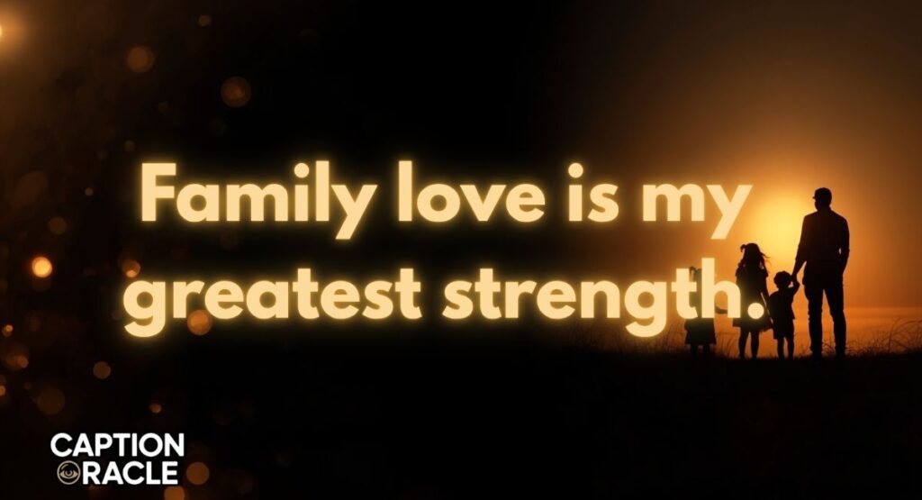 Family Caption