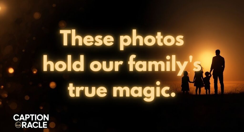 Family Photo Captions