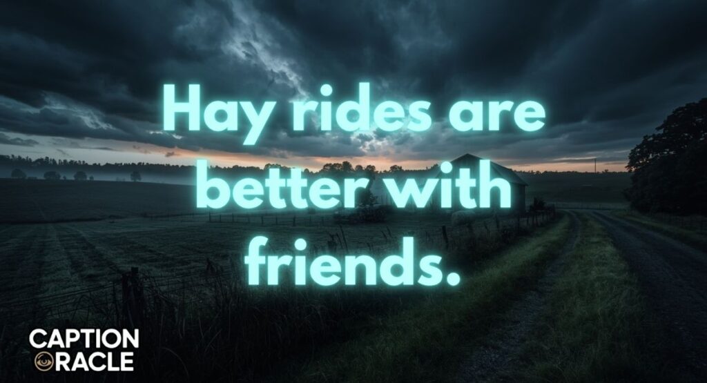 Farm Captions With Friends