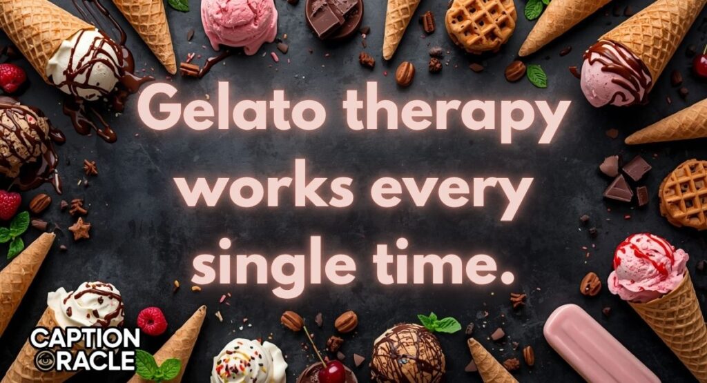 Gelato Instagram Caption Ideas