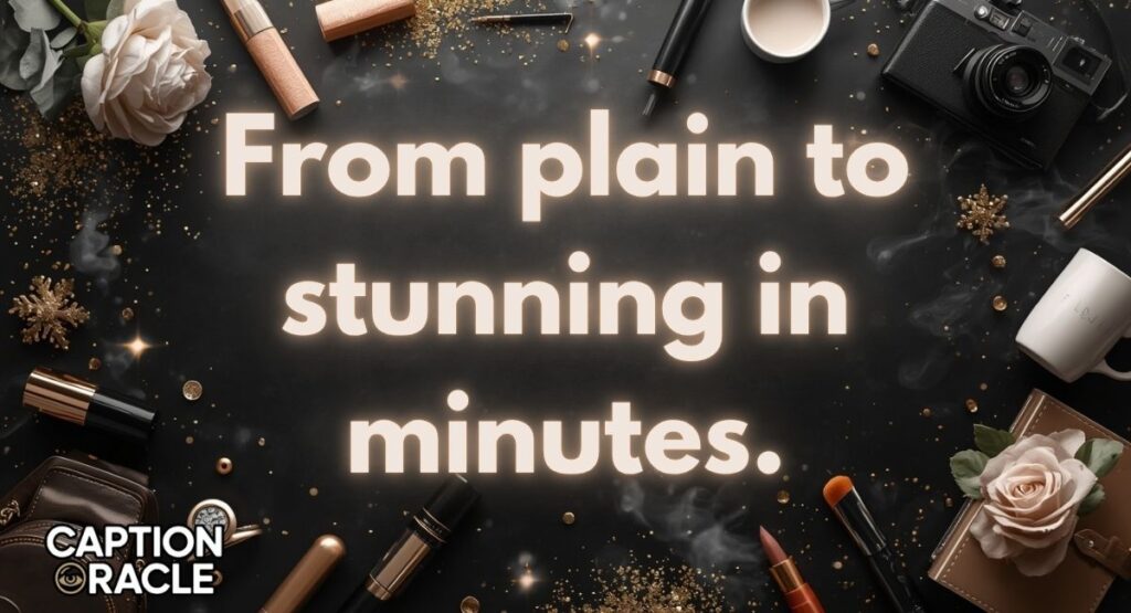 Makeup Transformation Captions