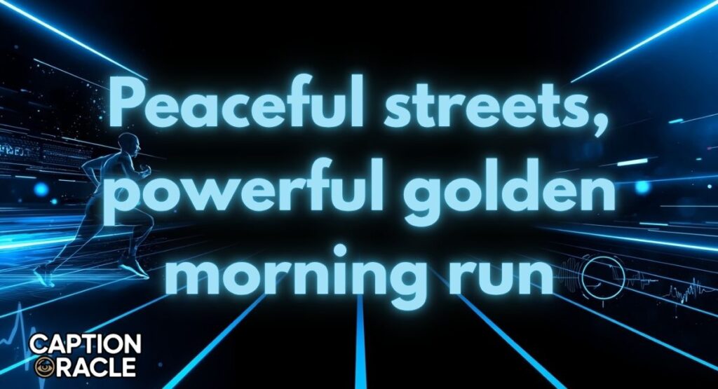 Morning Run Aesthetic ๐