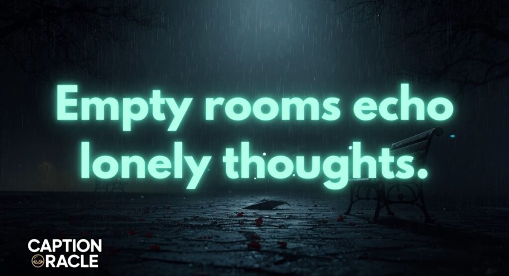 One Line Sad Caption
