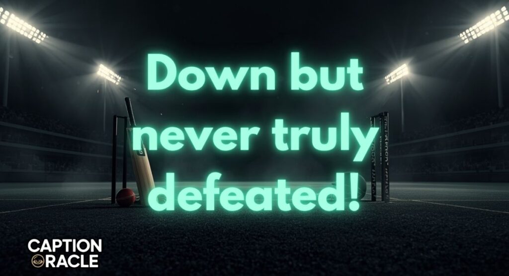 RCB Comeback Captions for Instagram