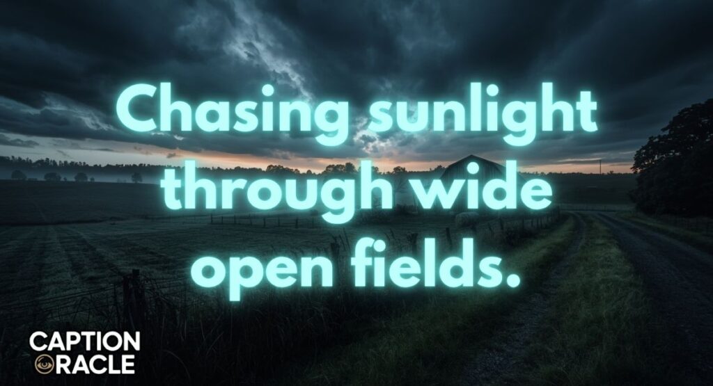 Sun & Outdoor Captions
