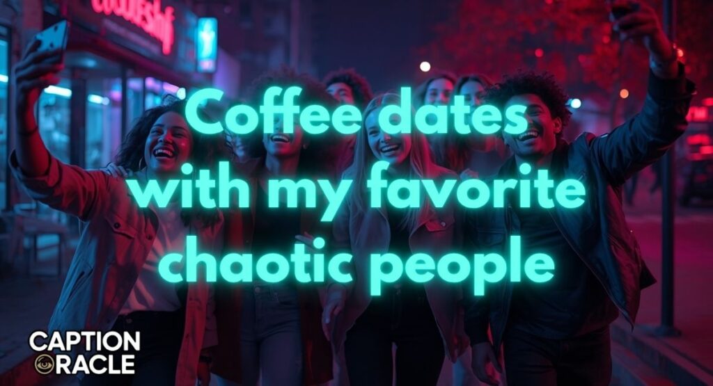 ☕ Cozy & Chill Crazy Friends Captions