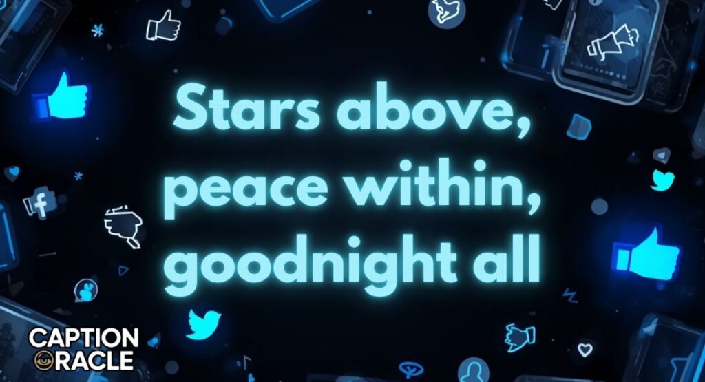 🌙 Good Night Facebook Captions